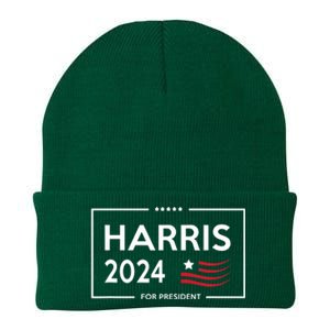 Kamala Harris 2024 For President Campaign Knit Cap Winter Beanie