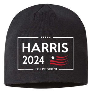 Kamala Harris 2024 For President Campaign Sustainable Beanie