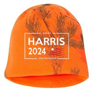 Kamala Harris 2024 For President Campaign Kati - Camo Knit Beanie