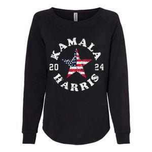 Kamala Harris 2024 President American Flag Vote Kamala Womens California Wash Sweatshirt