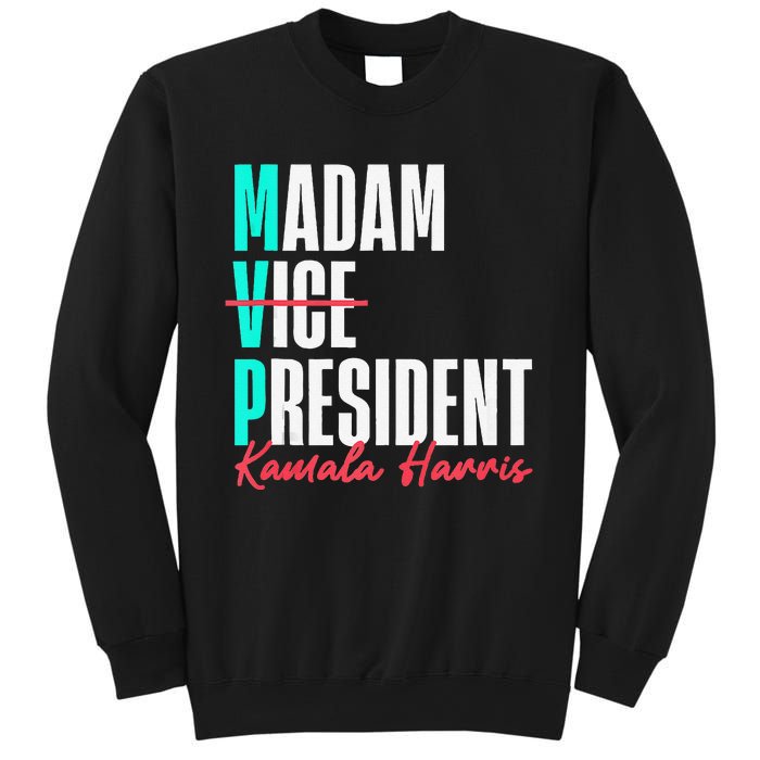 Kamala Harris 2024 Madam President Mvp 24 Democrat Sweatshirt