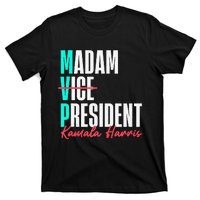 Kamala Harris 2024 Madam President Mvp 24 Democrat T-Shirt