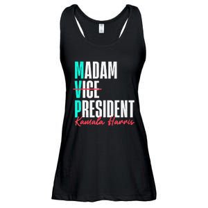 Kamala Harris 2024 Madam President Mvp 24 Democrat Ladies Essential Flowy Tank