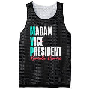 Kamala Harris 2024 Madam President Mvp 24 Democrat Mesh Reversible Basketball Jersey Tank