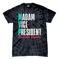 Kamala Harris 2024 Madam President Mvp 24 Democrat Tie-Dye T-Shirt