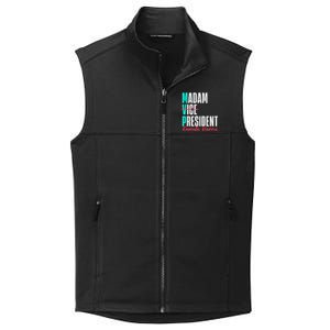 Kamala Harris 2024 Madam President Mvp 24 Democrat Collective Smooth Fleece Vest