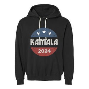 Kamala Harris 2024 For President Campaign 2024 Election Garment-Dyed Fleece Hoodie