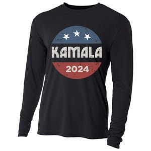 Kamala Harris 2024 For President Campaign 2024 Election Cooling Performance Long Sleeve Crew