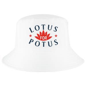 Kamala Harris 2024 Lotus For Potus President Election Cool Comfort Performance Bucket Hat