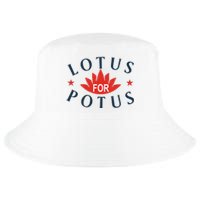 Kamala Harris 2024 Lotus For Potus President Election Cool Comfort Performance Bucket Hat