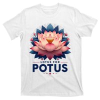 Kamala Harris 2024 Lotus For Potus Trending President T-Shirt