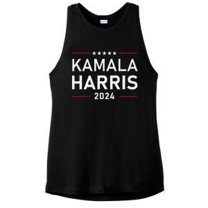 Kamala Harris 2024 Presidential Election Campaign Ladies PosiCharge Tri-Blend Wicking Tank