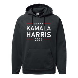 Kamala Harris 2024 Presidential Election Campaign Performance Fleece Hoodie