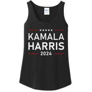 Kamala Harris 2024 Presidential Election Campaign Ladies Essential Tank