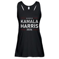 Kamala Harris 2024 Presidential Election Campaign Ladies Essential Flowy Tank