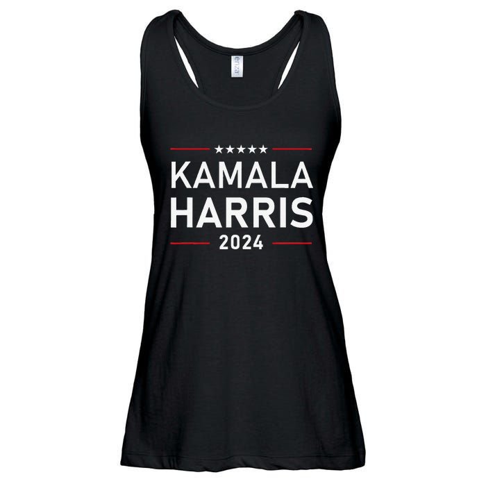 Kamala Harris 2024 Presidential Election Campaign Ladies Essential Flowy Tank