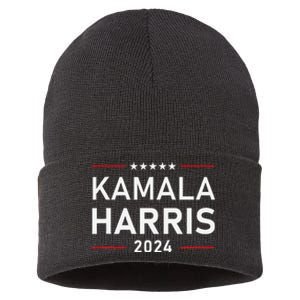 Kamala Harris 2024 Presidential Election Campaign Sustainable Knit Beanie