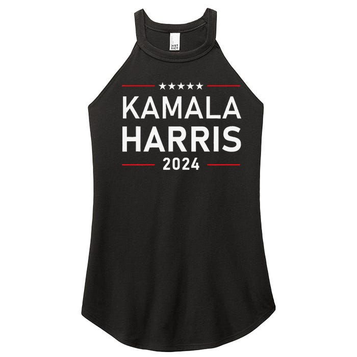 Kamala Harris 2024 Presidential Election Campaign Women's Perfect Tri Rocker Tank