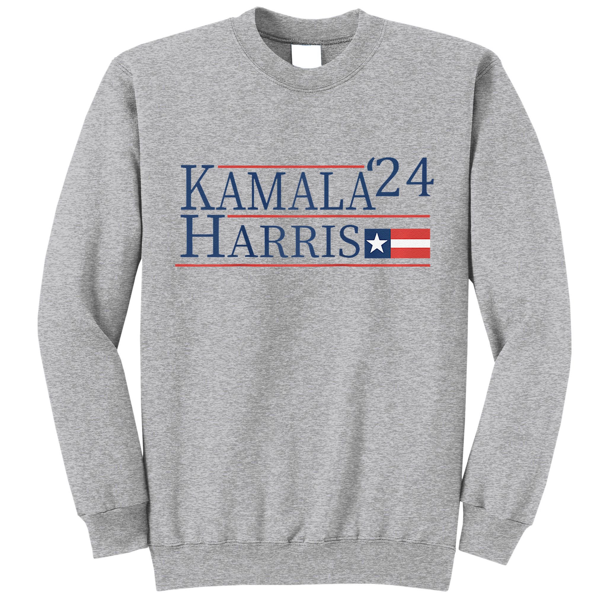 Kamala Harris 2024 Raglan Tall Sweatshirt