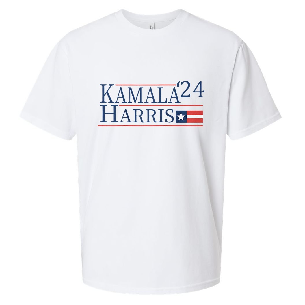 Kamala Harris 2024 Raglan Sueded Cloud Jersey T-Shirt