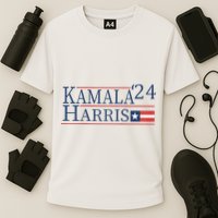 Kamala Harris 2024 Raglan Cooling Performance Crew T-Shirt