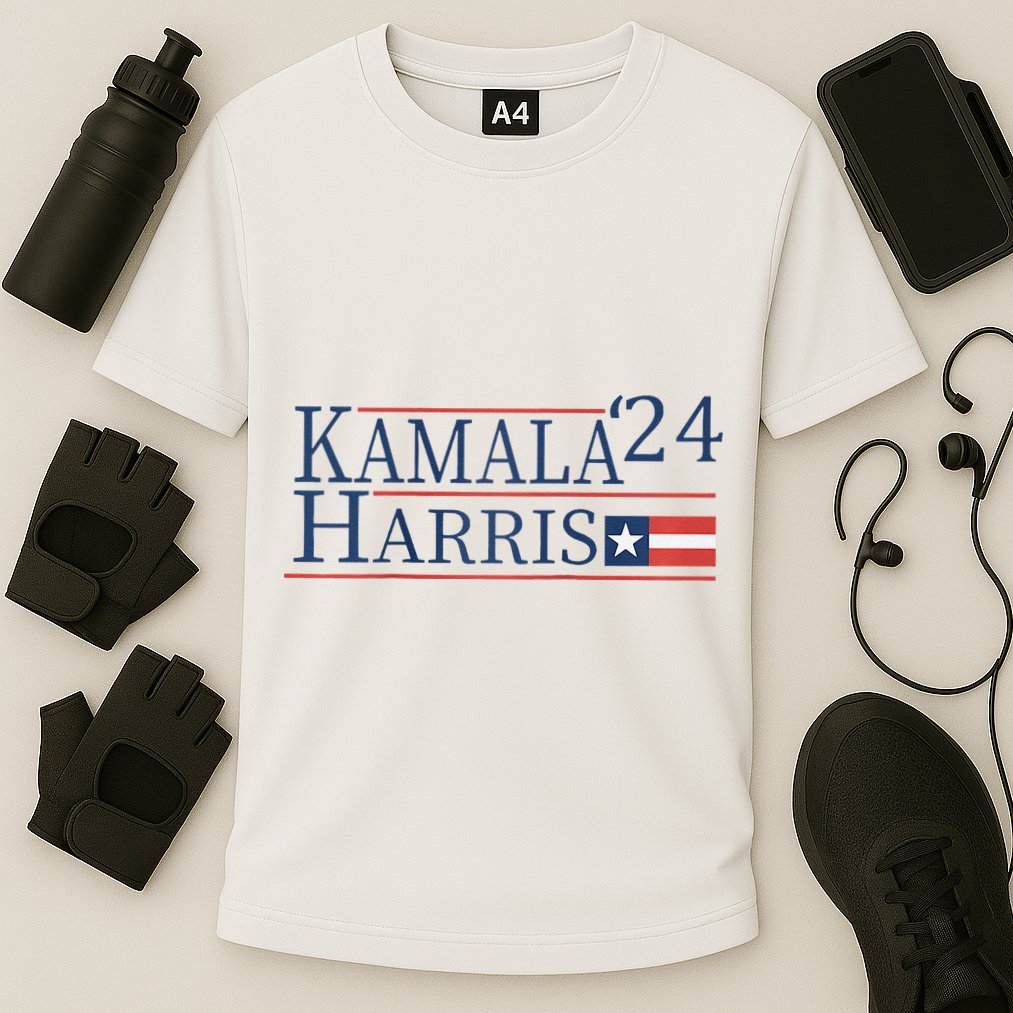 Kamala Harris 2024 Raglan Cooling Performance Crew T-Shirt