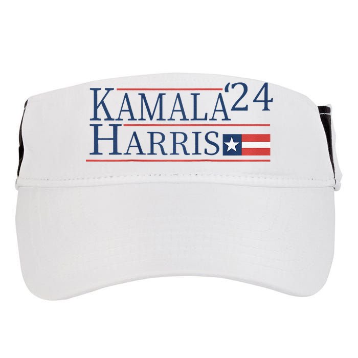 Kamala Harris 2024 Raglan Adult Drive Performance Visor