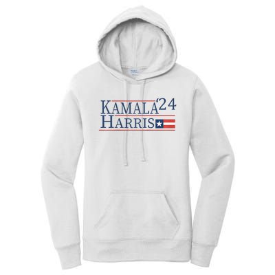 Kamala Harris 2024 Raglan Women's Pullover Hoodie