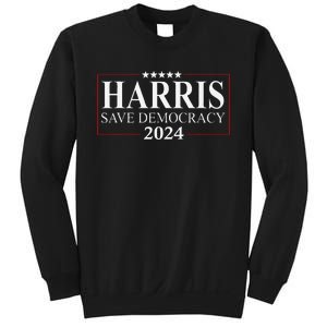 Kamala Harris 2024 Save Our Democracy Vote For President Sweatshirt