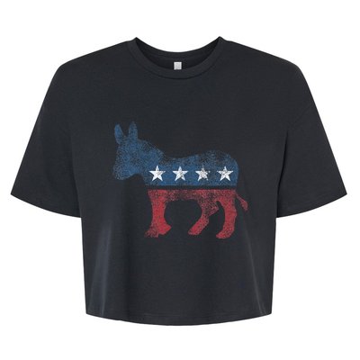 Kamala Harris 2024 Harris 2024 For President Election Bella+Canvas Jersey Crop Tee