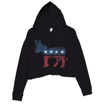 Kamala Harris 2024 Harris 2024 For President Election Crop Fleece Hoodie