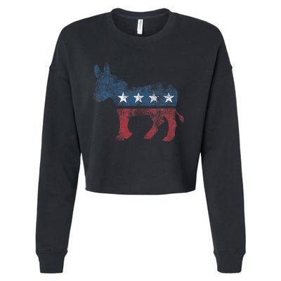 Kamala Harris 2024 Harris 2024 For President Election Cropped Pullover Crew