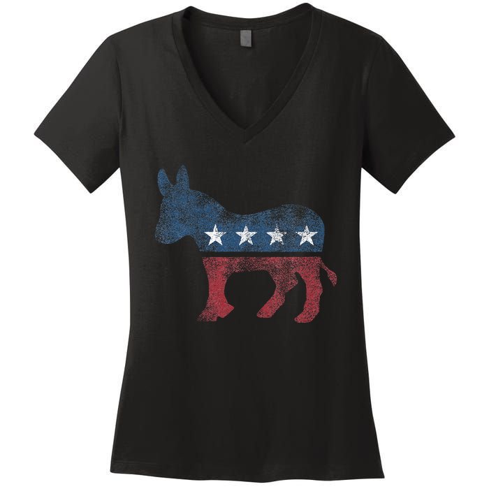 Kamala Harris 2024 Harris 2024 For President Election Women's V-Neck T-Shirt