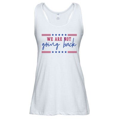 Kamala Harris 2024 We Are Not Going Back Election Ladies Essential Flowy Tank