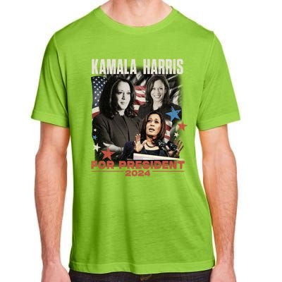 Kamala Harris 2024 For President Election Campaign Adult ChromaSoft Performance T-Shirt