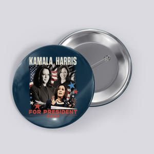 Kamala Harris 2024 For President Election Campaign Button