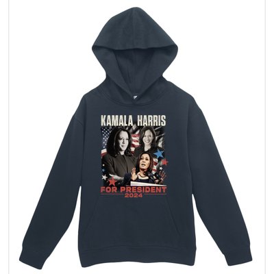 Kamala Harris 2024 For President Election Campaign Urban Pullover Hoodie