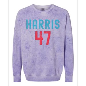 Kamala Harris 2024 Kamala For President Colorblast Crewneck Sweatshirt