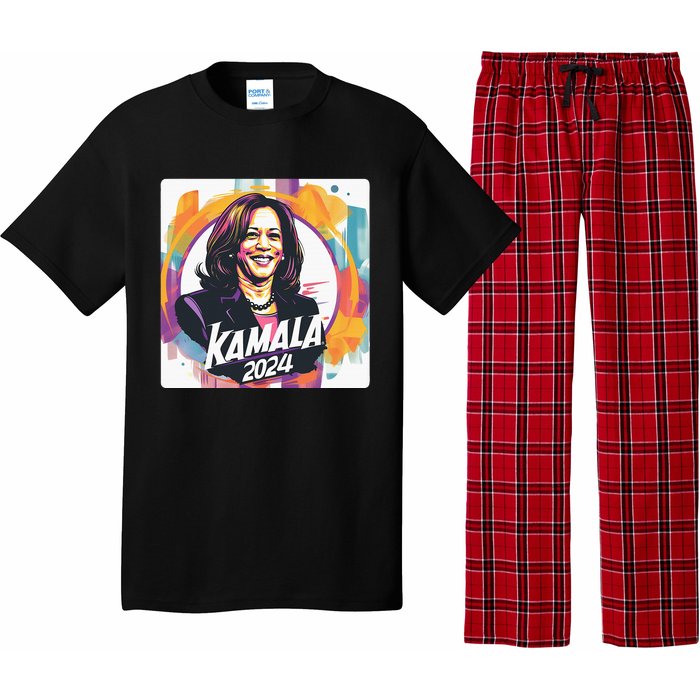 Kamala Harris 2024 24 Madam Vice President Democrat Pajama Set