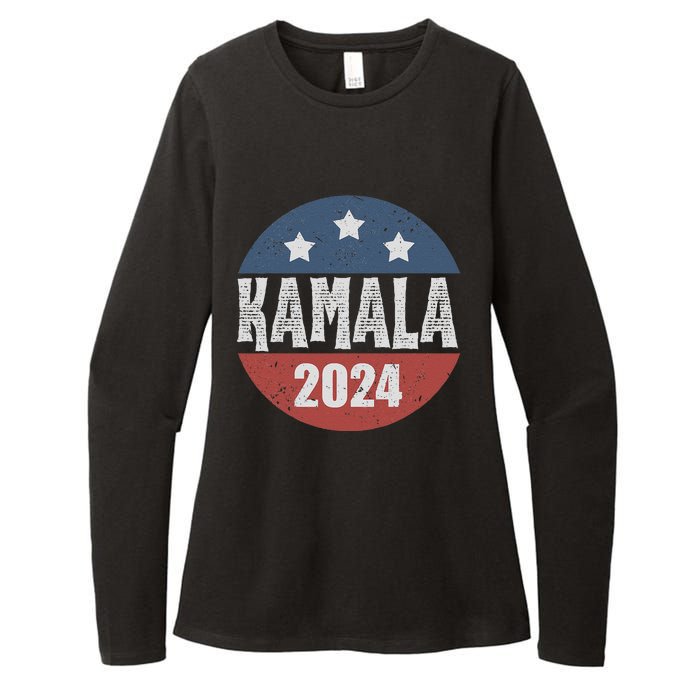 Kamala Harris 2024 For President Campaign Democrats Election Womens CVC Long Sleeve Shirt