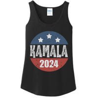 Kamala Harris 2024 For President Campaign Democrats Election Ladies Essential Tank