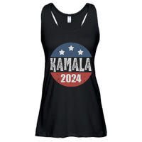 Kamala Harris 2024 For President Campaign Democrats Election Ladies Essential Flowy Tank