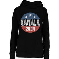 Kamala Harris 2024 For President Campaign Democrats Election Womens Funnel Neck Pullover Hood