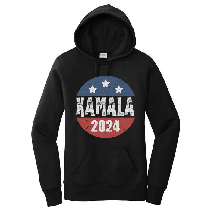 Kamala Harris 2024 For President Campaign Democrats Election Women's Pullover Hoodie