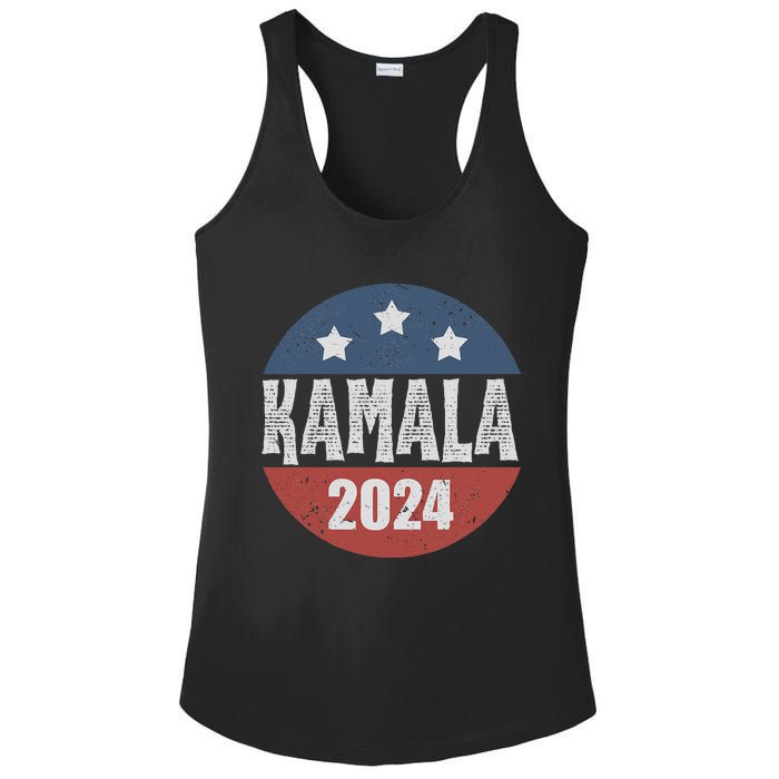 Kamala Harris 2024 For President Campaign Democrats Election Ladies PosiCharge Competitor Racerback Tank