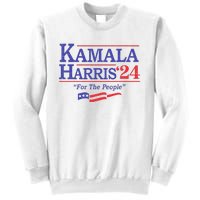 Kamala Harris 24 For The People President 2024 Us Flag Sweatshirt