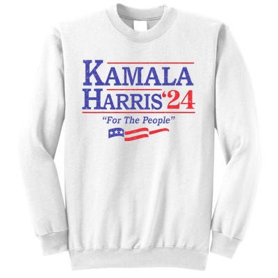 Kamala Harris 24 For The People President 2024 Us Flag Sweatshirt