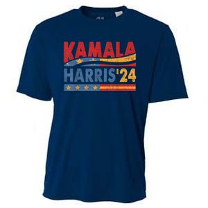 Kamala Harris 2024 For President Retro Kamala Harris 2024 For President Election Cooling Performance Crew T-Shirt