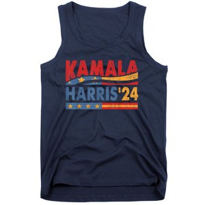 Kamala Harris 2024 For President Retro Kamala Harris 2024 For President Election Tank Top