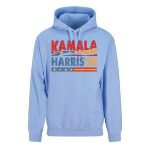 Kamala Harris 2024 For President Retro Kamala Harris 2024 For President Election Unisex Surf Hoodie